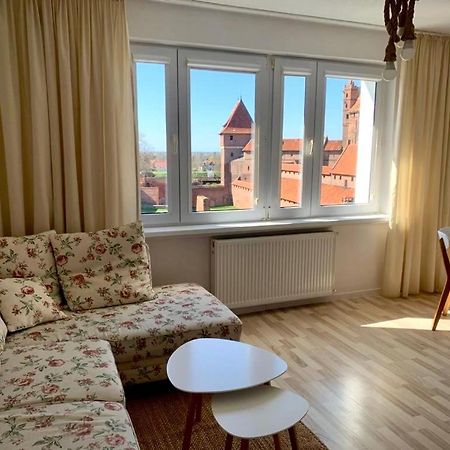 Widok Zamku O Poranku Appartement Malbork Buitenkant foto