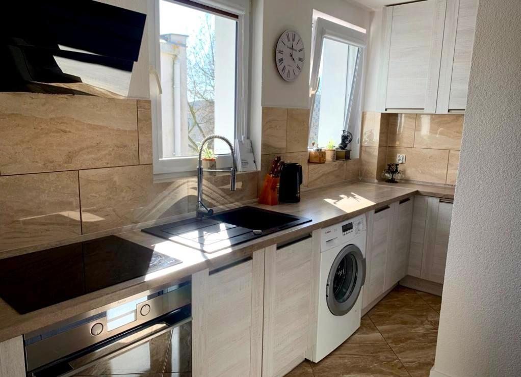 Widok Zamku O Poranku Appartement Malbork Buitenkant foto